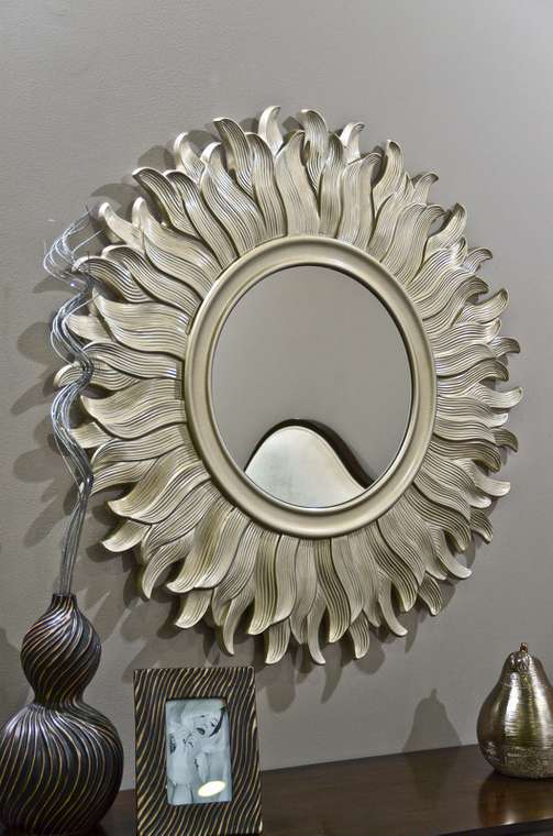 Зеркало настенное Florence  с серебряным напылением 