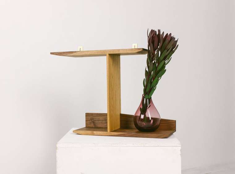 Полка Little sailer коричневого цвета 