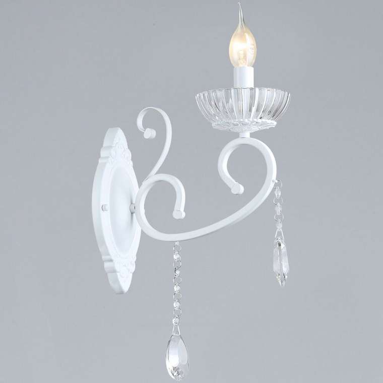 Бра 70550-0.2-01 WT (металл, цвет белый)