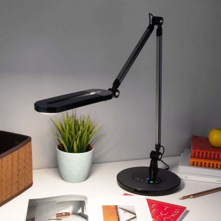 Светодиодная настольная лампа с сенсорным управлением 80420/1 графит Modern