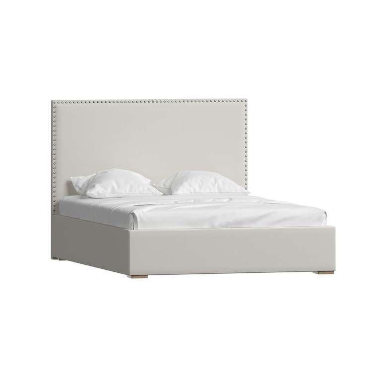 Кровать Atmosfera 200х200 с подъёмным механизмом белого цвета