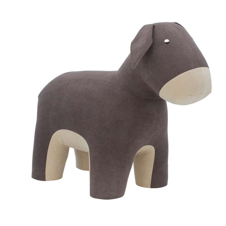 Пуф Burro коричневого цвета