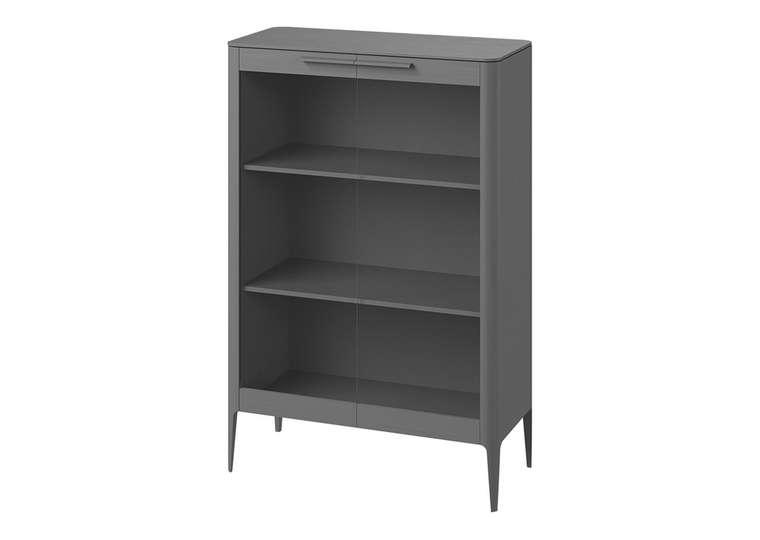 Книжный шкаф Type серого цвета