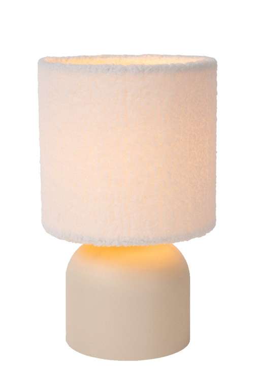 Настольная лампа Woolly 10516/01/38 (ткань, цвет кремовый)