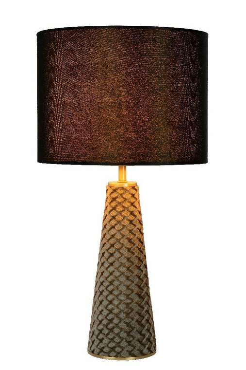 Настольная лампа Extravaganza Velvet 10501/81/30 (ткань, цвет черный)