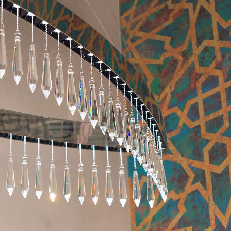 Люстра Cloyd MISIMA C1 / шир. 120 см - хром