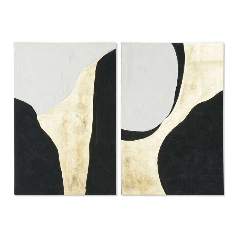 Картина Абстракция город 60 x 3 x 90 cm (2 штук)