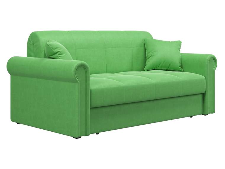 Диван-кровать Палермо зеленого цвета