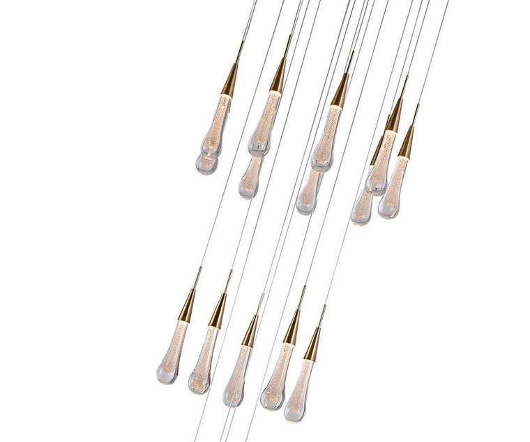 Подвес Гутта латунь d50 h300 Led 54W (3000k)
