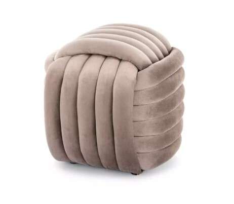 Пуф Bruni темно-бежевого цвета