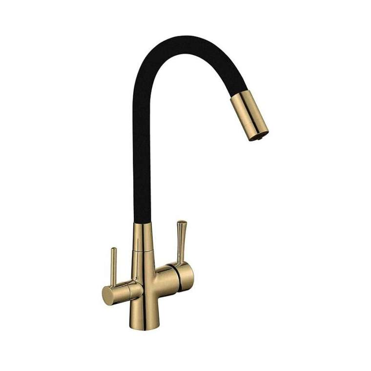 Смеситель для кухни с подключением к фильтру Savol S-L1806C-01, бронза