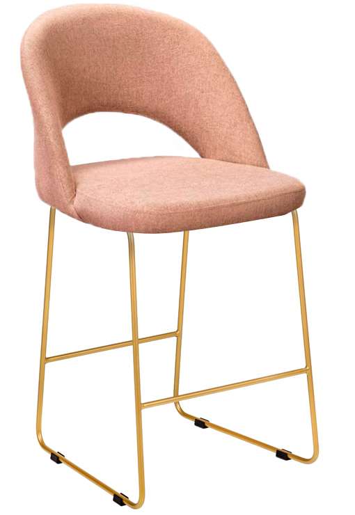 Барный стул Lars бежевого цвета