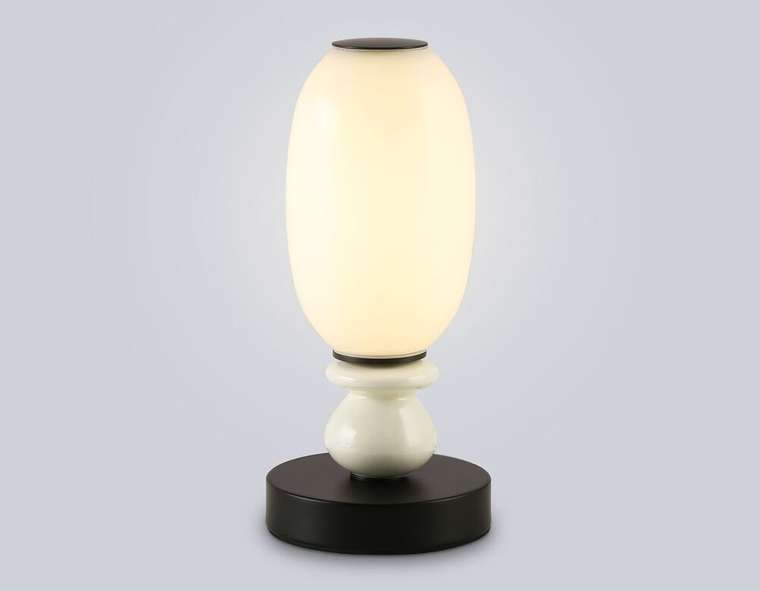 Настольная лампа Ceramo Modern LH53154 (стекло, цвет белый)