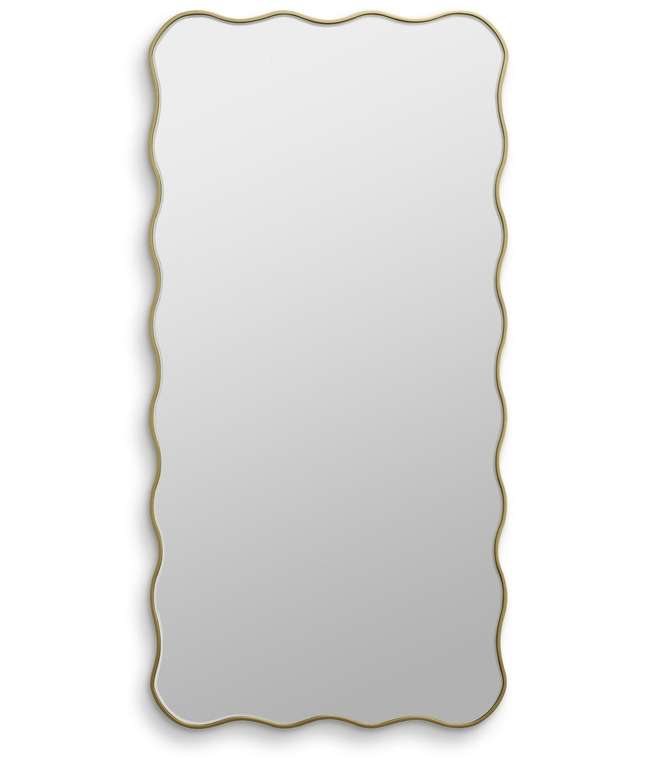 Настенное зеркало Fancy L 60х120 золотого цвета