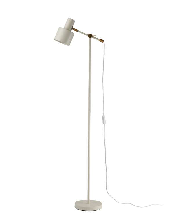 Торшер Artis V11268-1F белого цвета