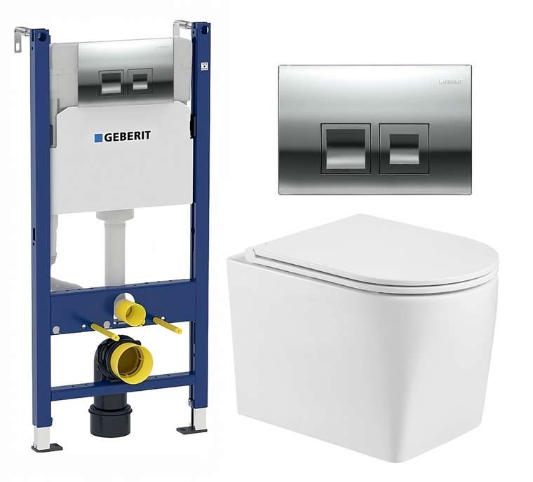 Комплект 3 в 1 инсталляция Duofix