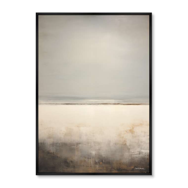 Репродукция картины Landscape collection, White and gray, 2024г.