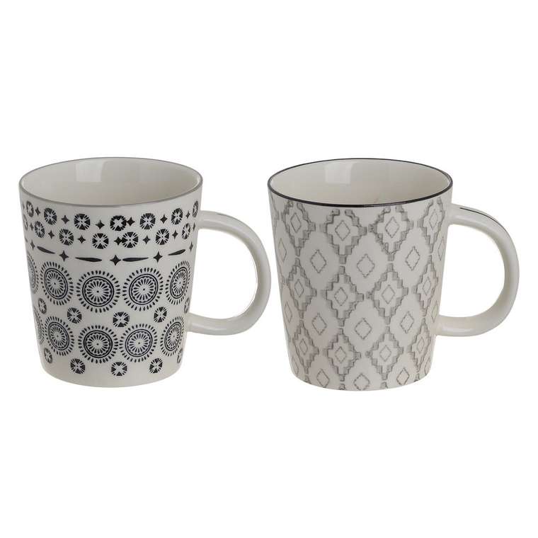 Набор из двух керамических чашек 