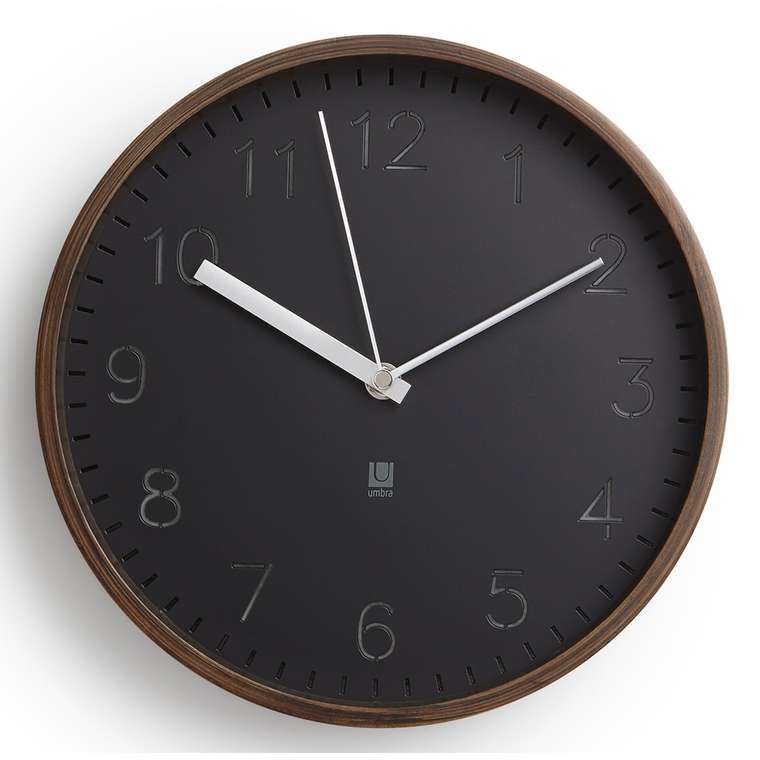 Часы настенные Umbra rimwood 