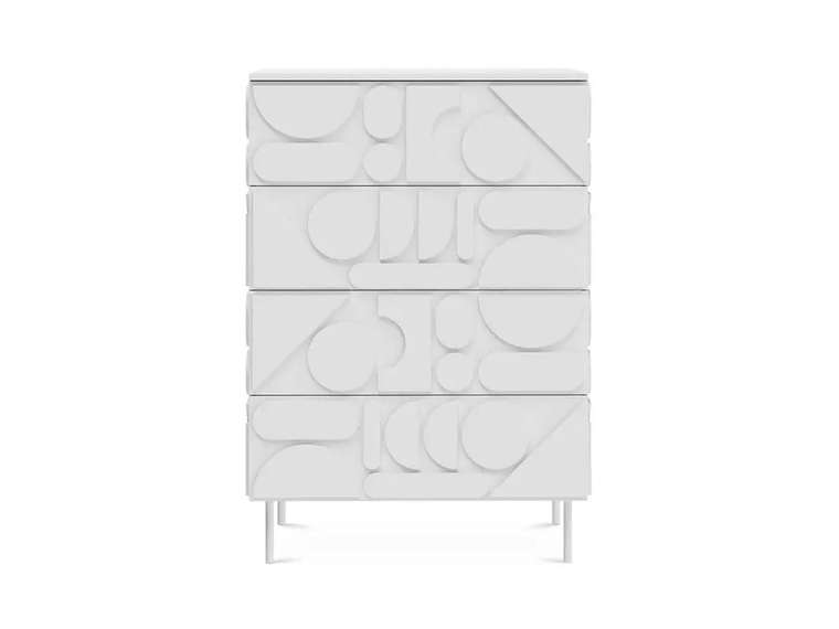 Комод Milton белого цвета