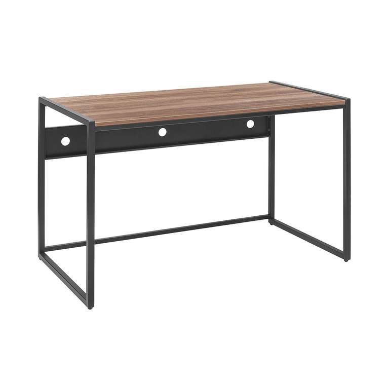 Стол письменный Rimini 120 коричнево-черного цвета