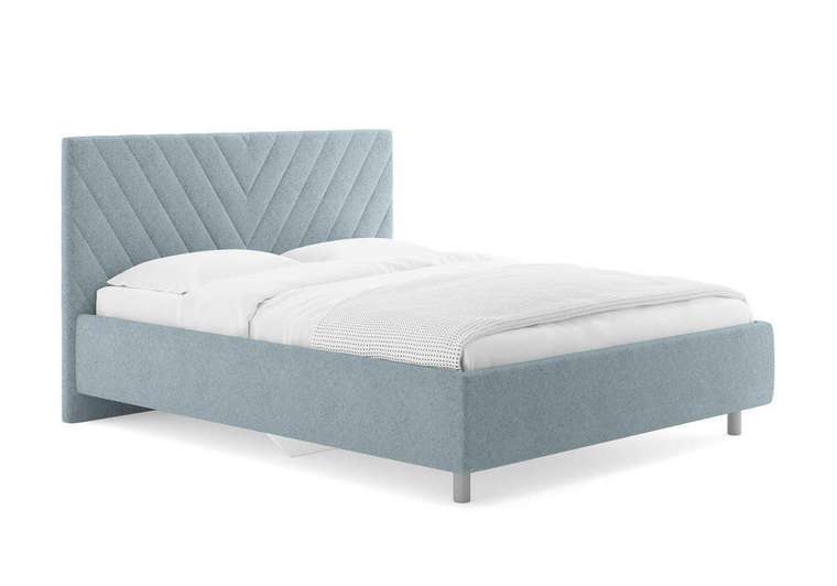 Кровать Vivien 180х200 голубого цвета без подъемного механзма