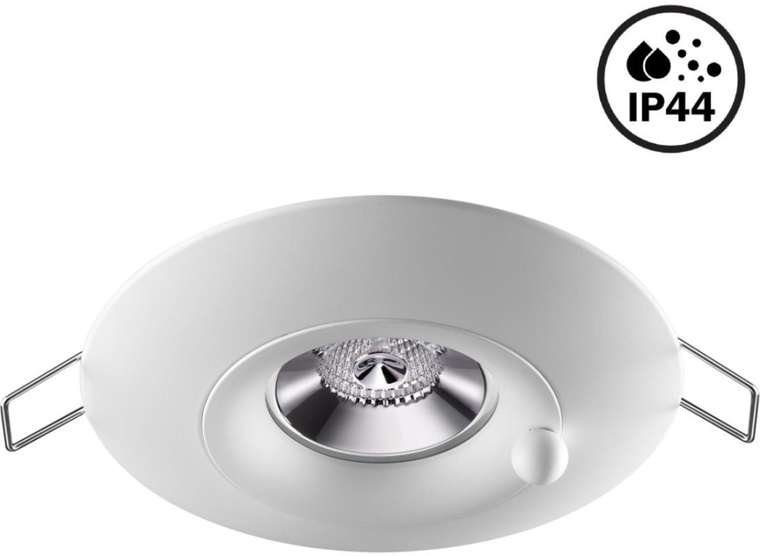 Встраиваемый светильник круглый IP44 Novotech Water 370789