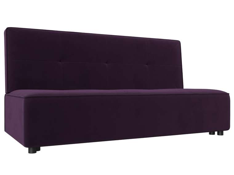 Прямой диван-кровать Зиммер темно-фиолетового цвета