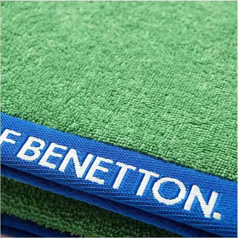 Пляжное полотенце Benetton Rainbow Зеленый (160 x 90 cm)