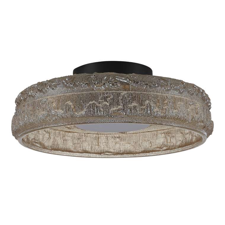 Светильник потолочный ST-Luce черный/шампань LED 1*15W 4000K ANTIKE