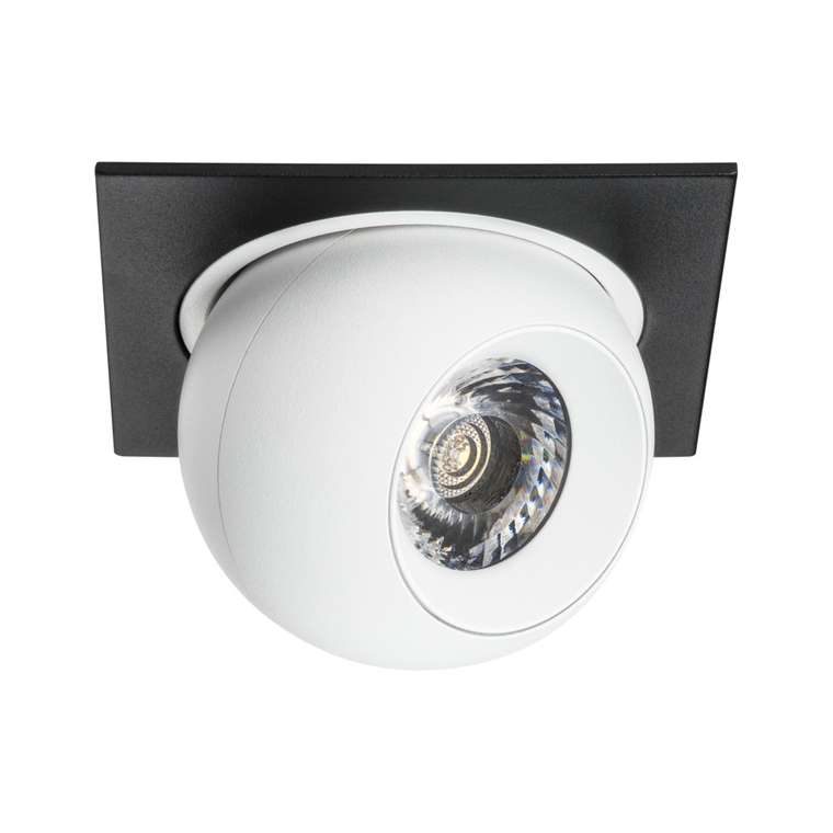 Светильник INTERO LED 9W 850LM 24G ЧЕРНЫЙ/БЕЛЫЙ 3000K (217517+217062)