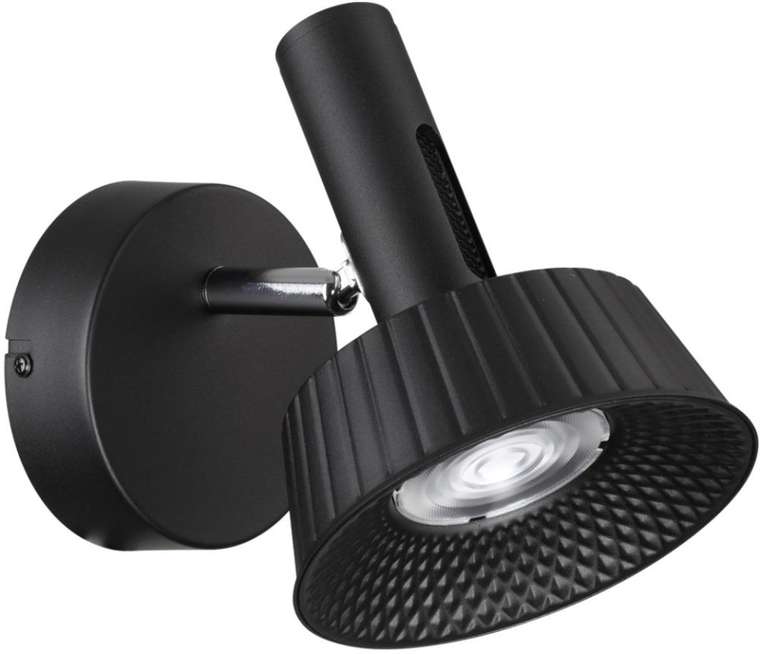 Спот Odeon Light Mali 6643/7WL IP20 LED 10W 3000K 220V черный/металл/акрил