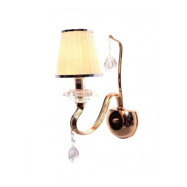 Бра Finezzia LDW 9267-1 GD (ткань, цвет кремовый)