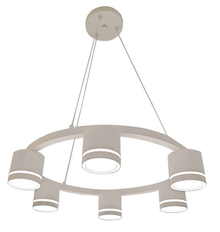 Подвесной светильник Buys MR2663-6P (металл, цвет белый)