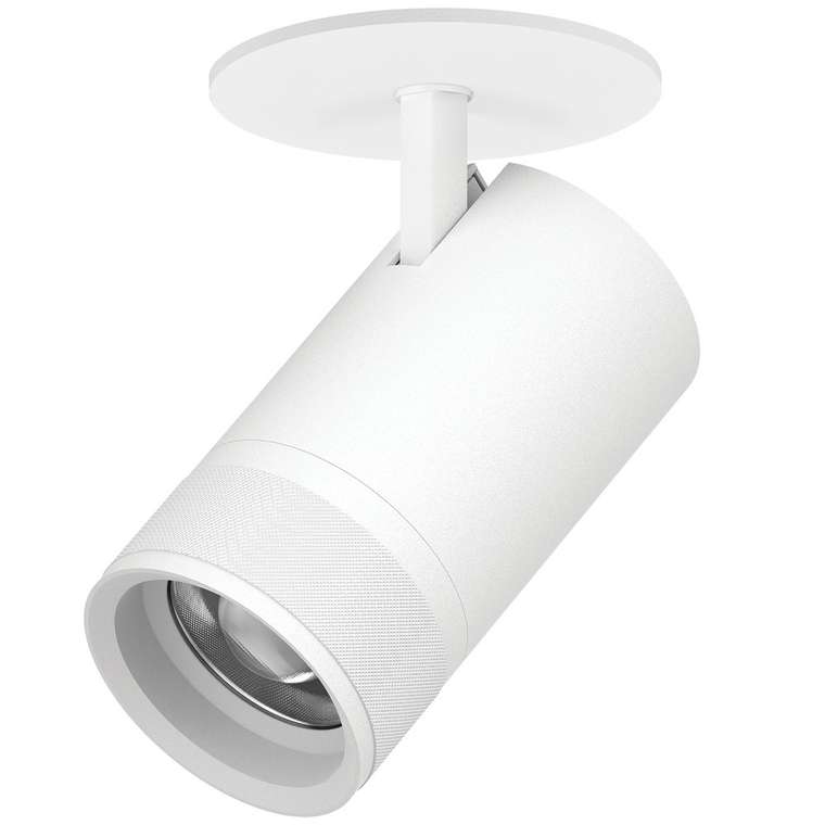 Светильник CANNO PRO встраиваемый LED 40W 2800LM 20-55G БЕЛЫЙ 2700-4200-6000K IP20 с адаптером (304406 + 215006)