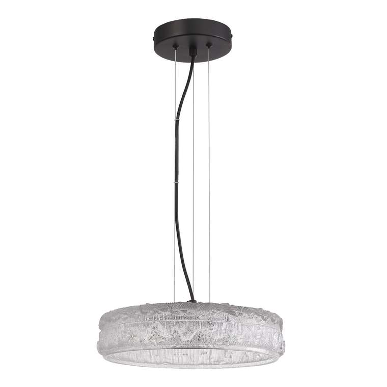Светильник подвесной ST-Luce черный/прозрачный LED 1*15W 4000K ANTIKE
