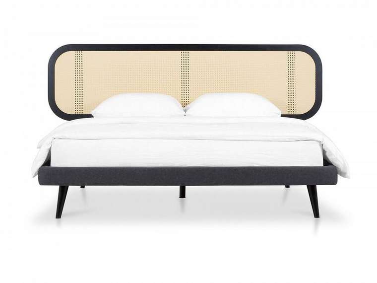 Кровать Male 160х200 серо-бежевого цвета
