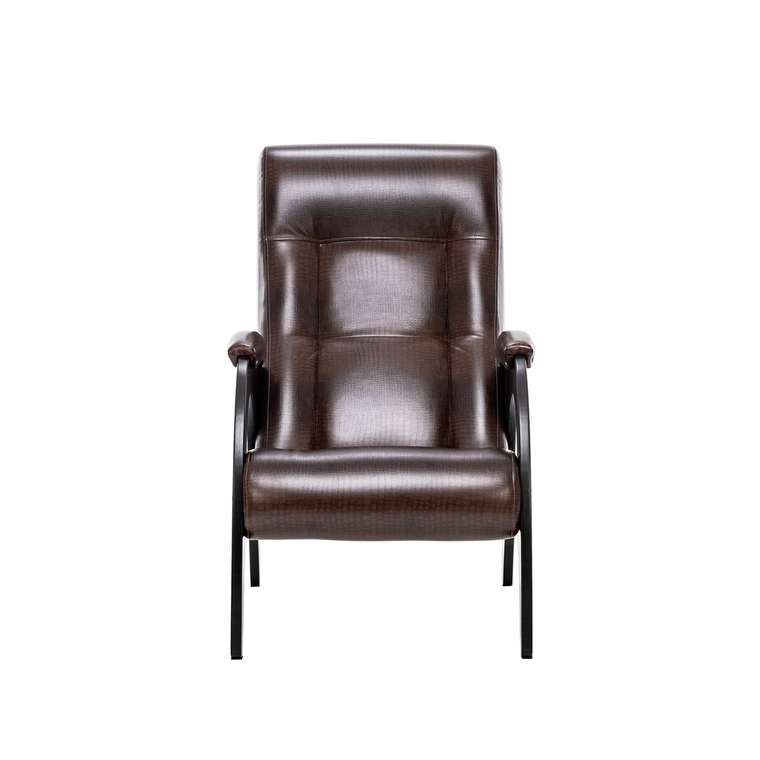 Кресло для отдыха Модель 41 темно-коричневого цвета
