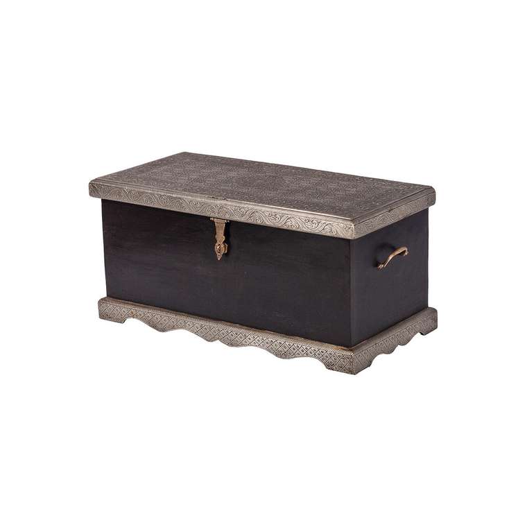 СУНДУК СРЕДНИЙ "СЕРЕБРО ИНДИИ"