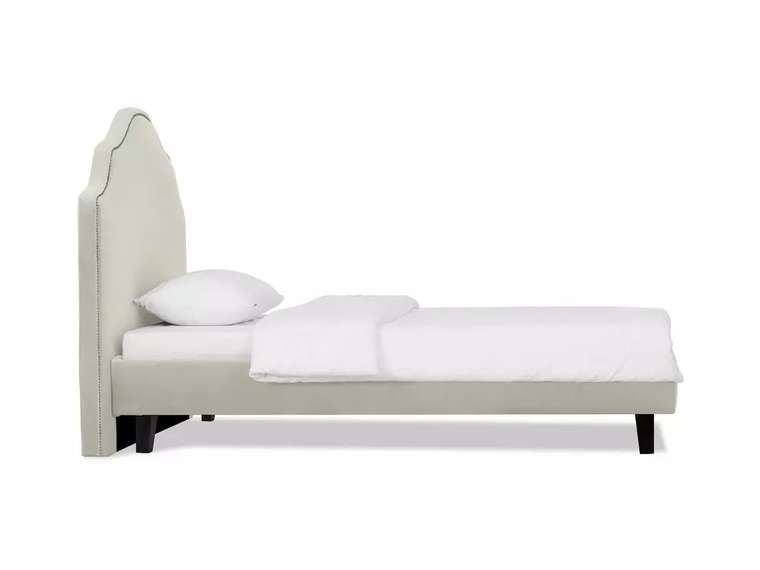 Кровать Princess II L 120х200 светло-серого цвета