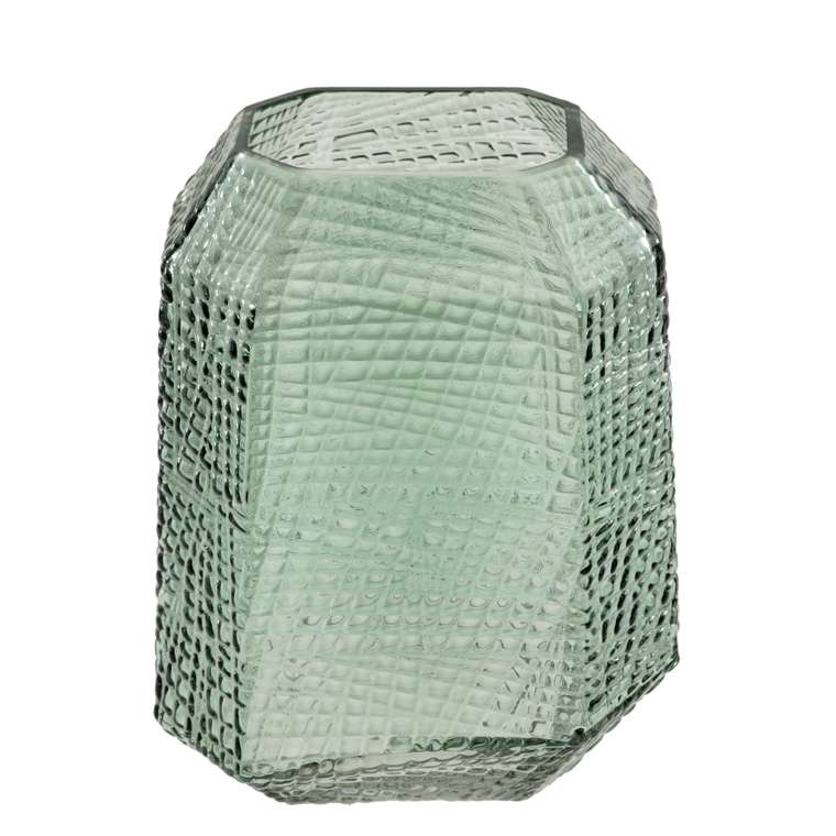 Стеклянная ваза Кармен зеленого цвета