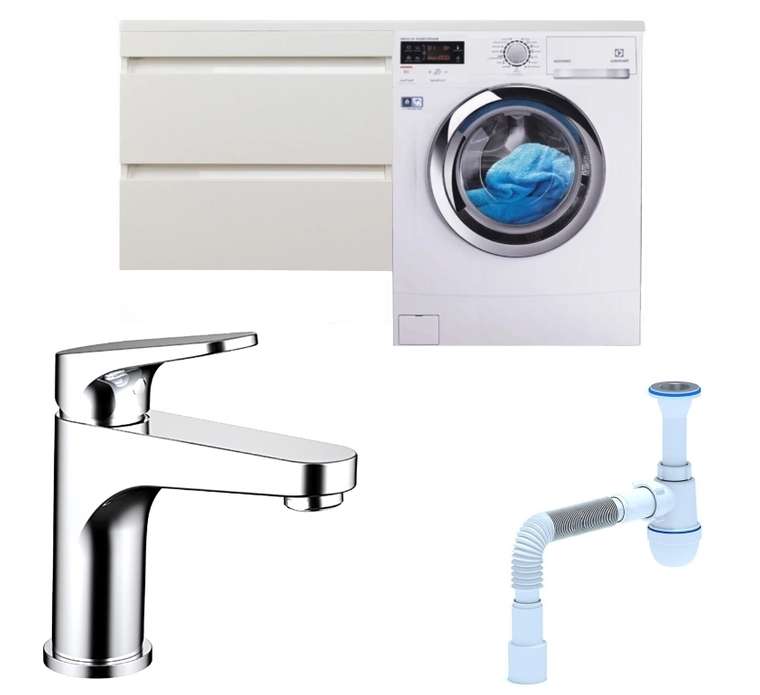 Комплект: Тумба с раковиной Даллас