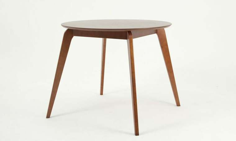 Обеденный стол Arki К 90 коричневого цвета