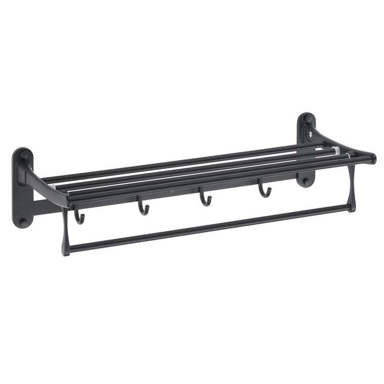 Полка для полотенец Savol S-005099H, черный