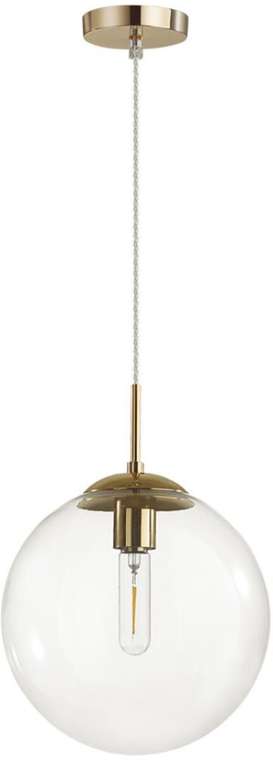 Подвесной светильник Lumion Summer 6509/1 SUSPENTIONI золотой E27 1*60W 220V в форме шара