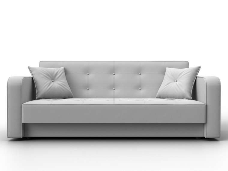 Диван-кровать Тур белого цвета (экокожа)