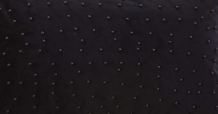 Наволочка Жемчуг 30х50 черного цвета