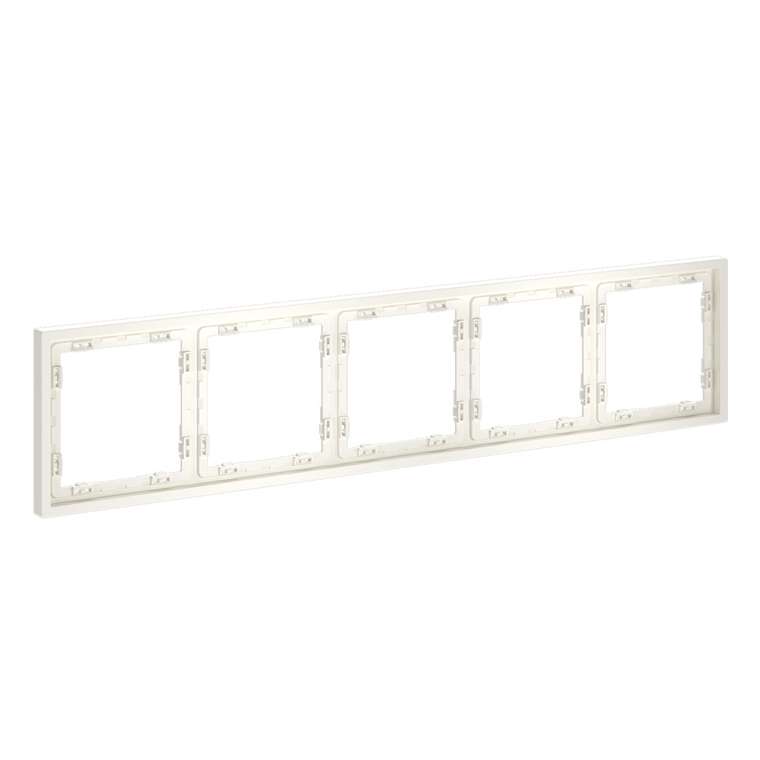 Рамка пластиковая VOLTUM S70 на 5 пост, (хлопок)