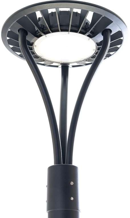 Уличный консольный светильник IP65 светодиодный Feron SP7010 48368 50W 5000lm 5000K, серый