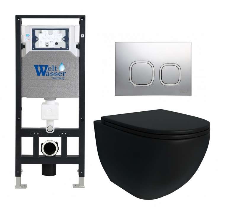 Комплект 3 в 1 инсталляция Amberg